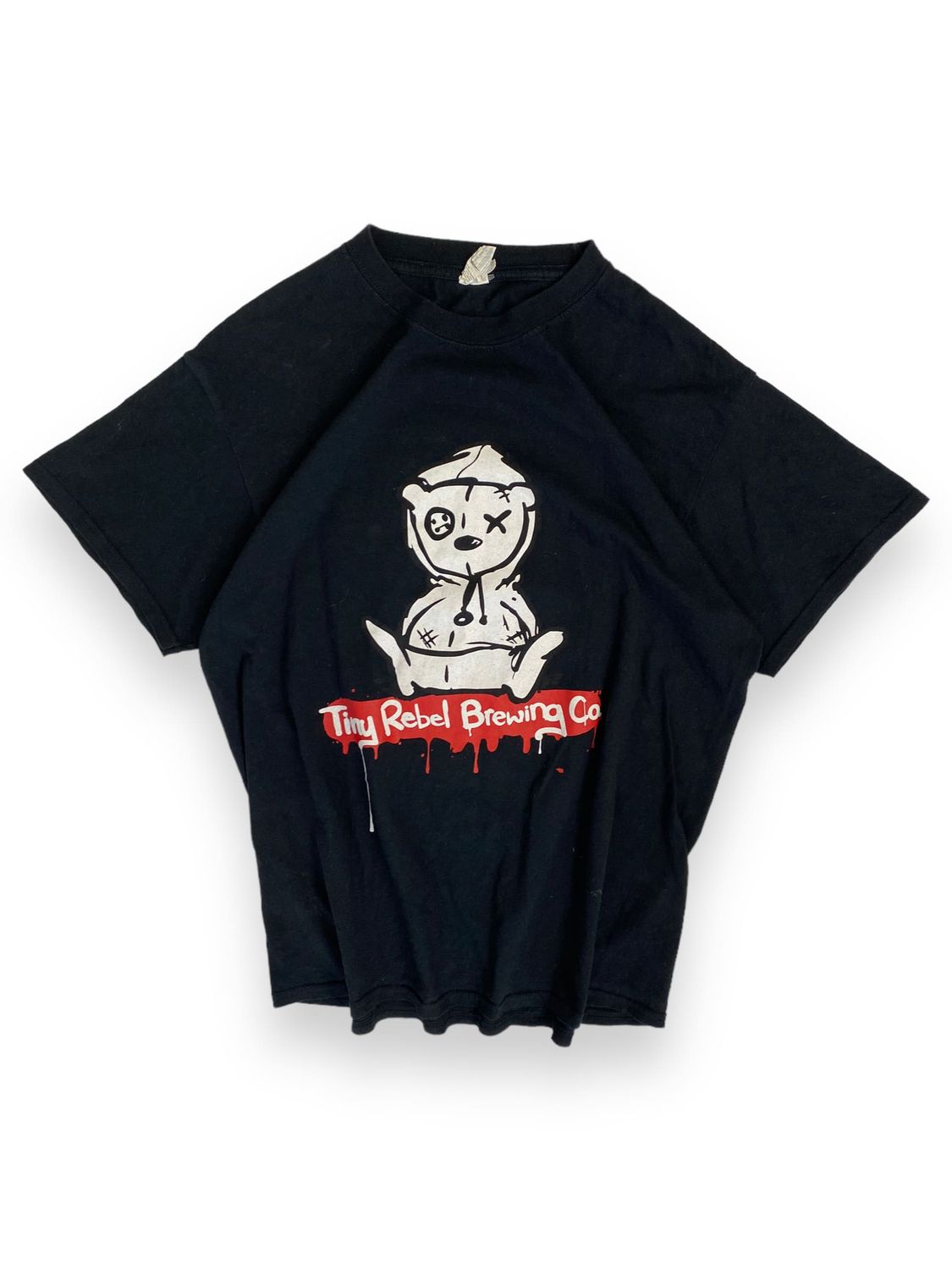 T-shirt z nadrukiem &quot;Tiny Rabel&quot; (M)