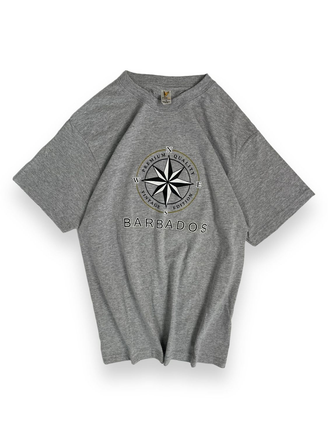 T-shirt z nadrukiem &quot;Barbados&quot; (S)