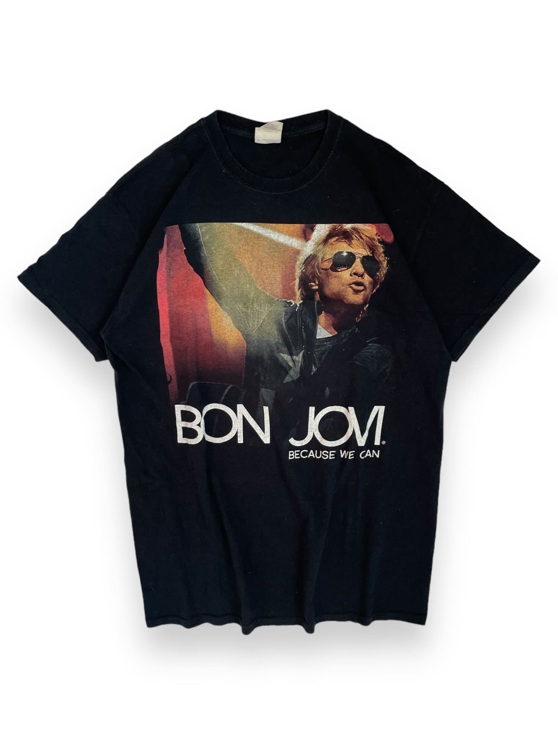T-shirt z nadrukiem &quot;Bon Jovi&quot; (M)