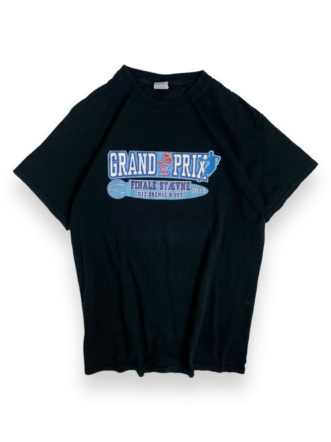T-shirt z nadrukiem &quot;Grand Prix&quot; (M)