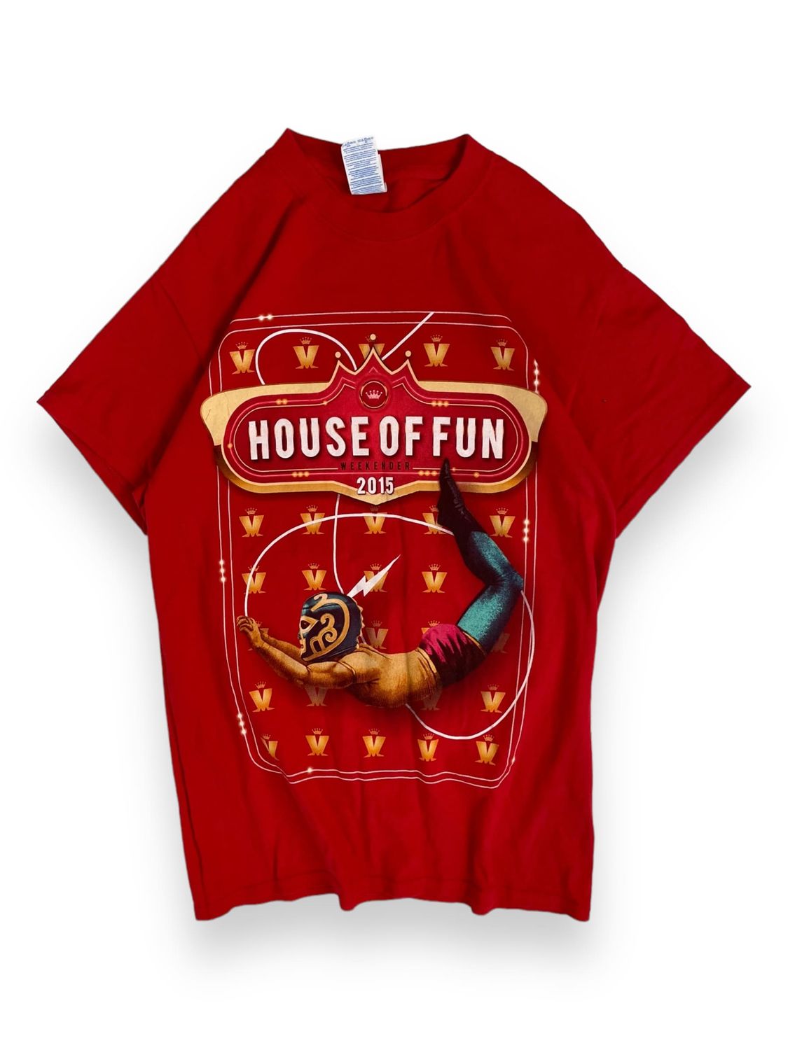 T-shirt z nadrukiem &quot;Circus&quot; (S)