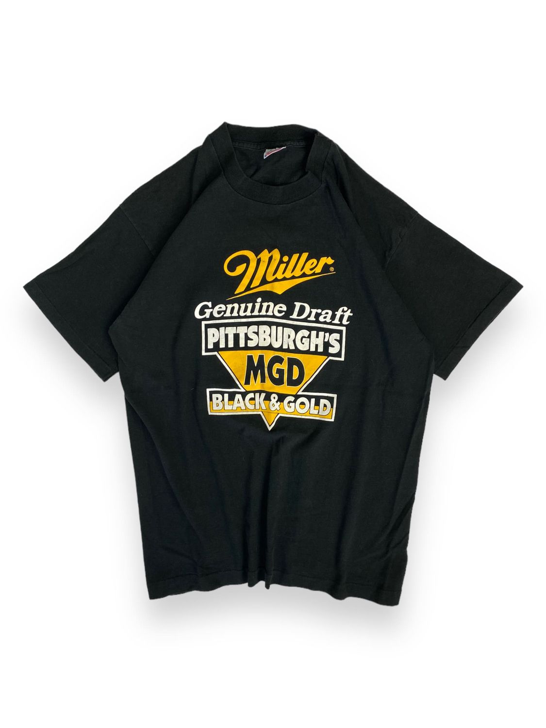 T-shirt z nadrukiem &quot;Genuine Draft&quot; (L)