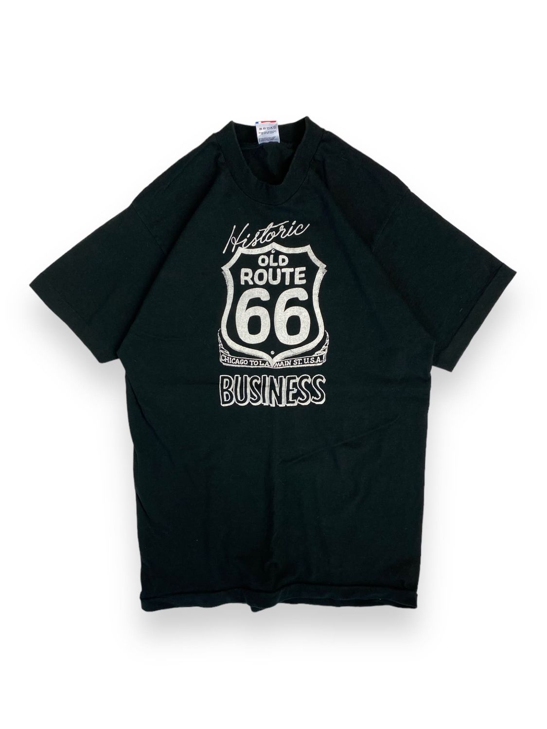 T-shirt z nadrukiem &#39;Route 66&#39; (L)
