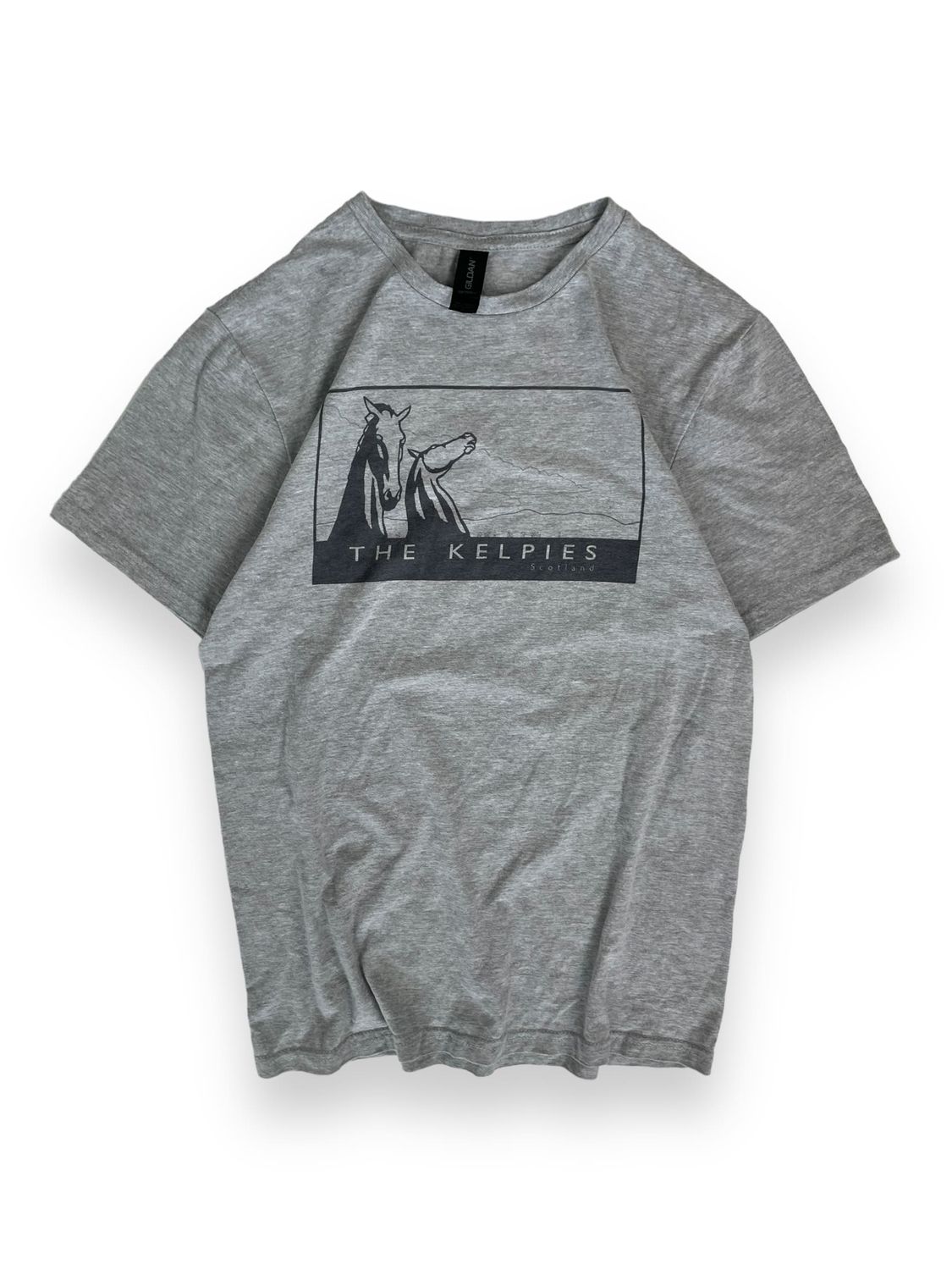 T-shirt z nadrukiem &#39;Horses&#39; (S)