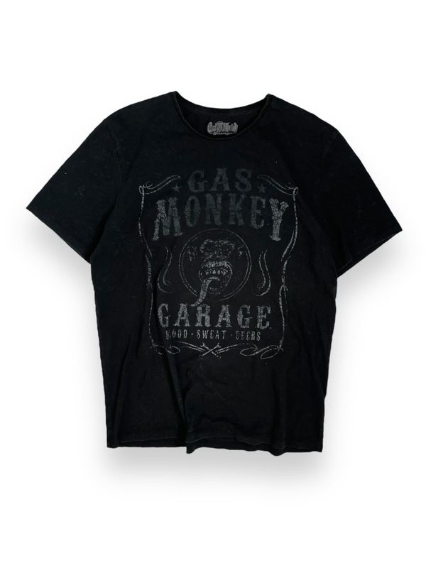 T-shirt z nadrukiem "Gas Monkey" (XL)