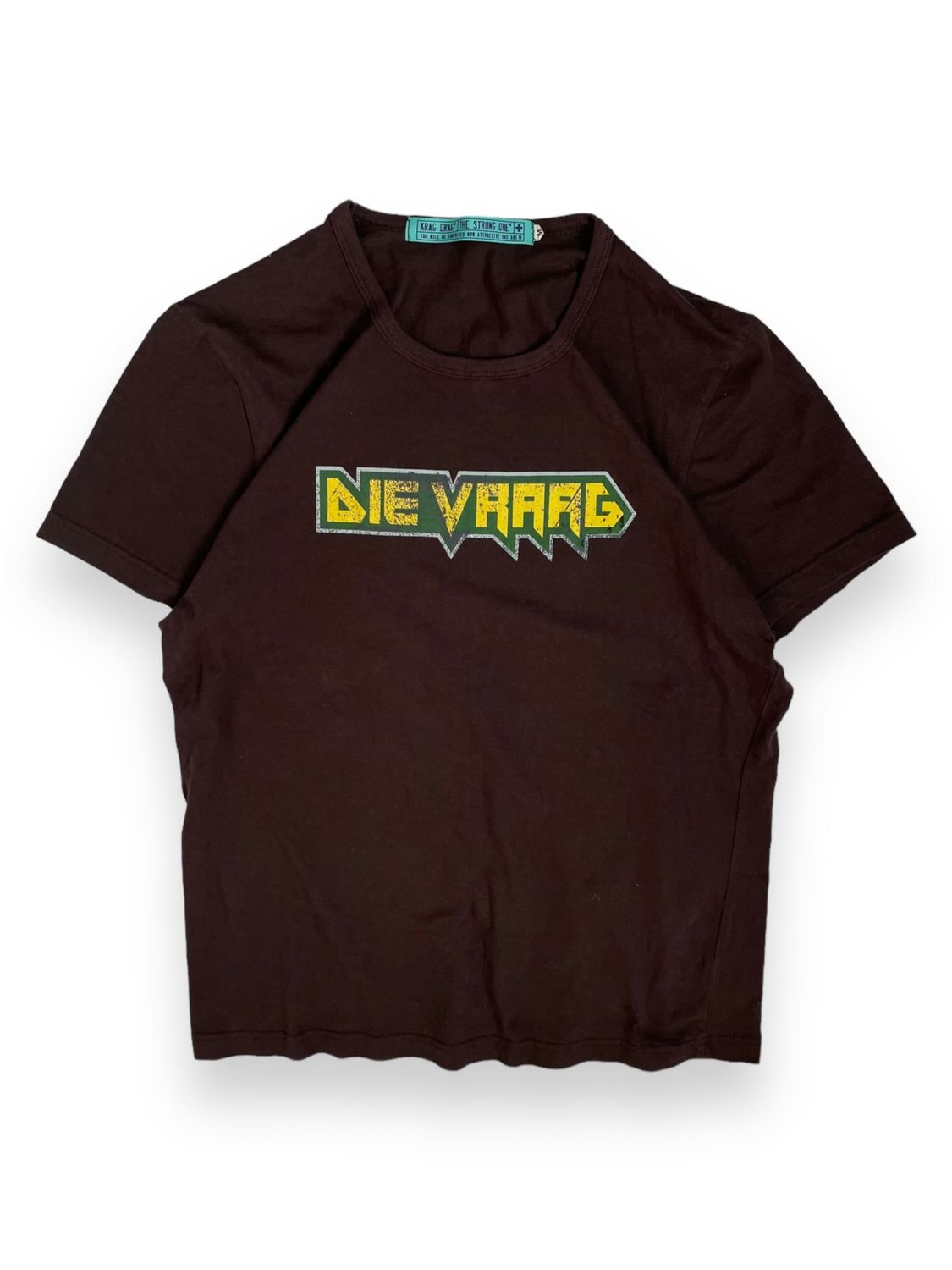 T-shirt z nadrukiem &#39;Die Vraag&#39; (M)