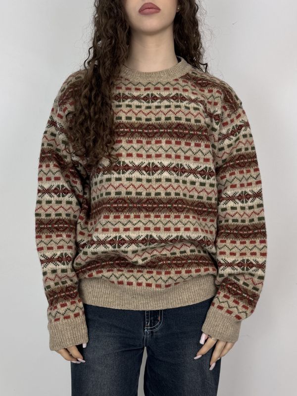 Sweter Wełniany (S)