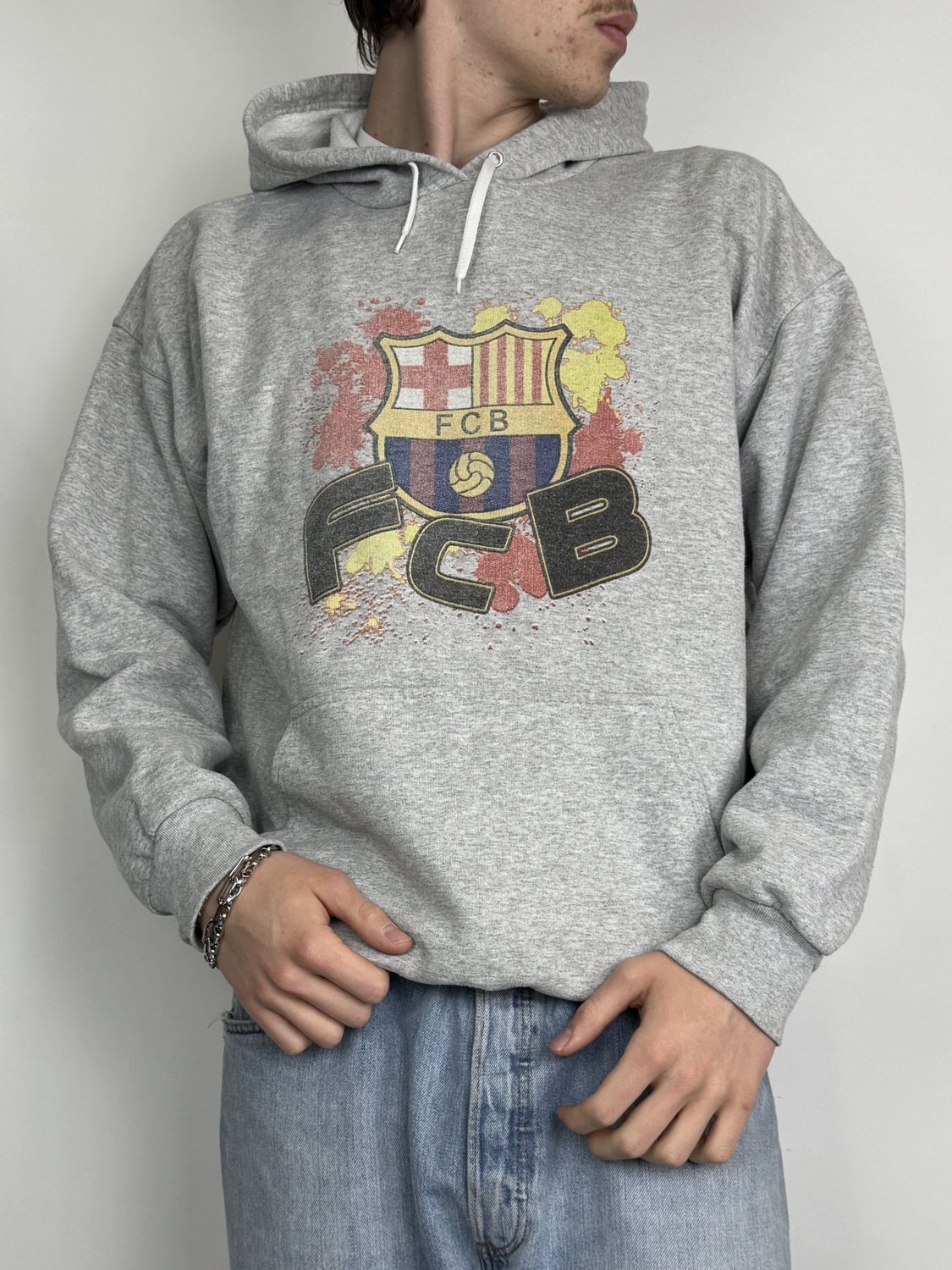 Bluza z kapturem &#39;FC Barcelona&#39; (L)