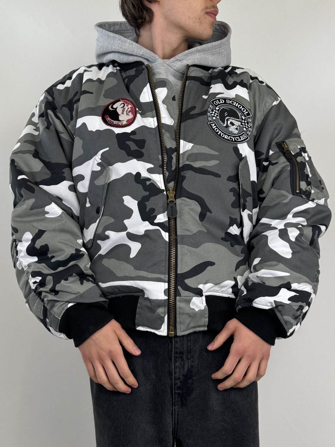 Kurtka Bomber Camo (XL)