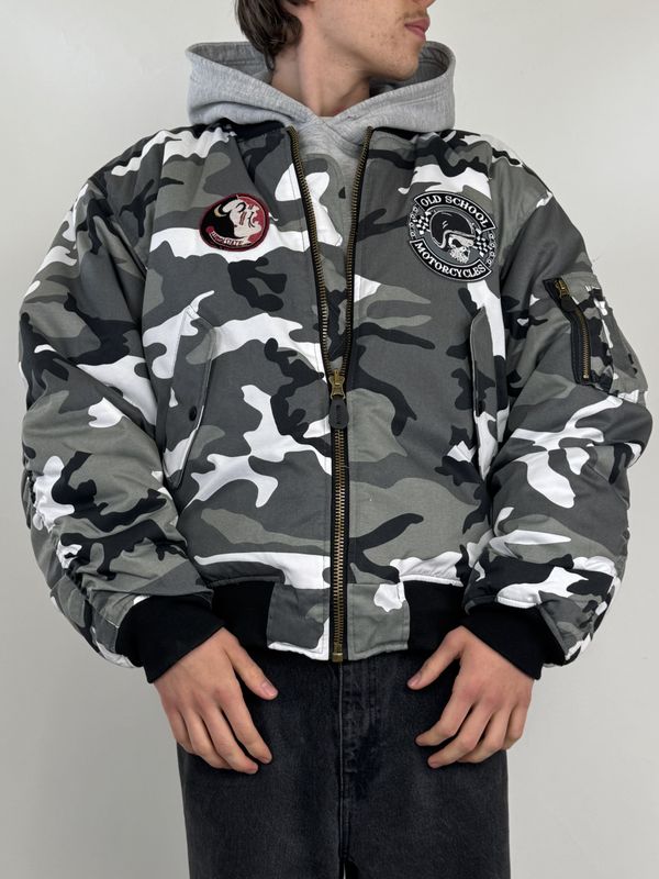 Kurtka Bomber Camo (XL)