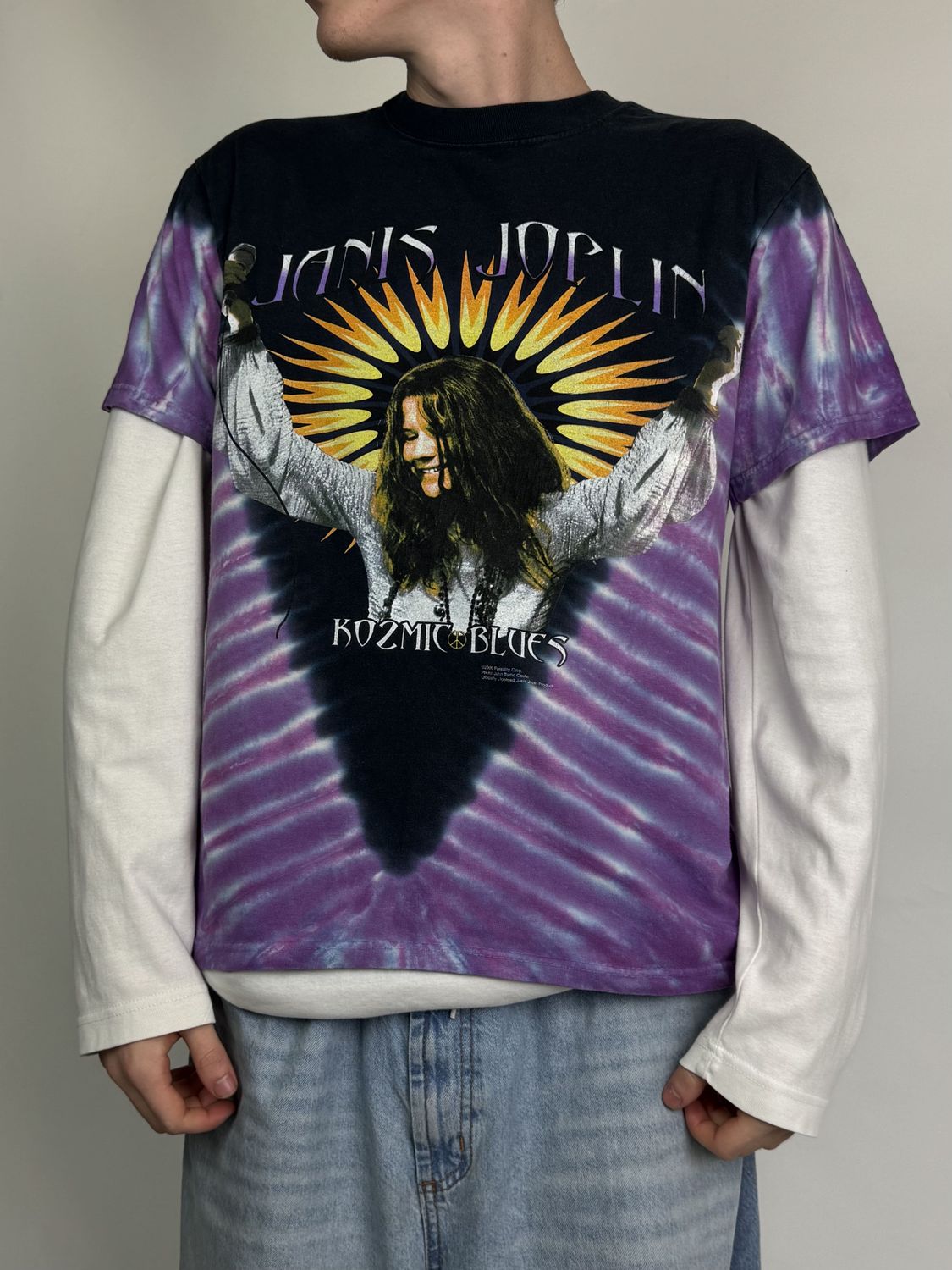 T-shirt &#39;Janis Joplin&#39; Tie-Dye (M)