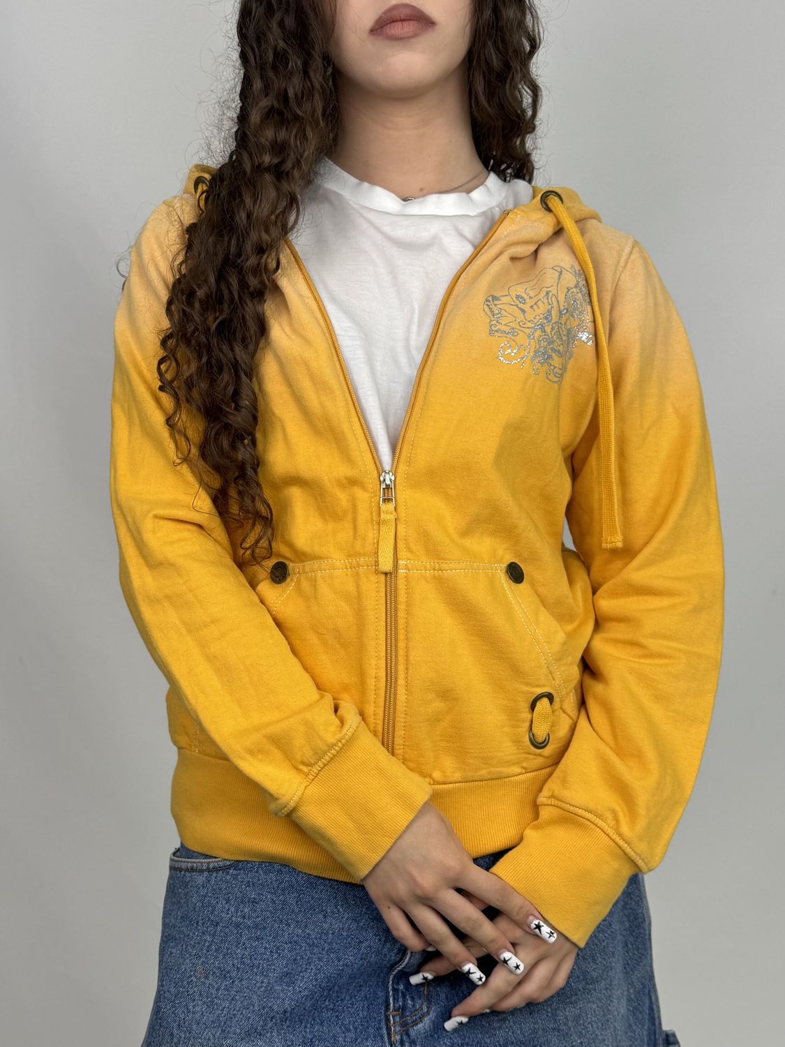 Bluza rozpinana Y2K (Damskie M)