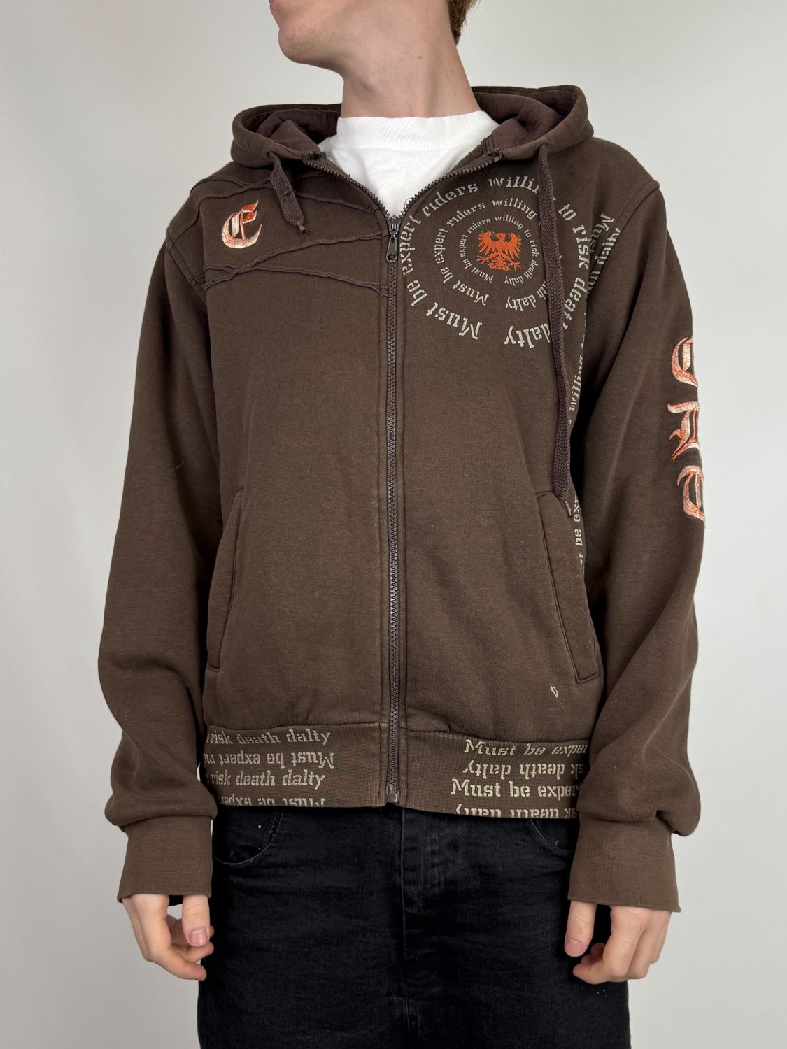 Bluza rozpinana Y2K (M)