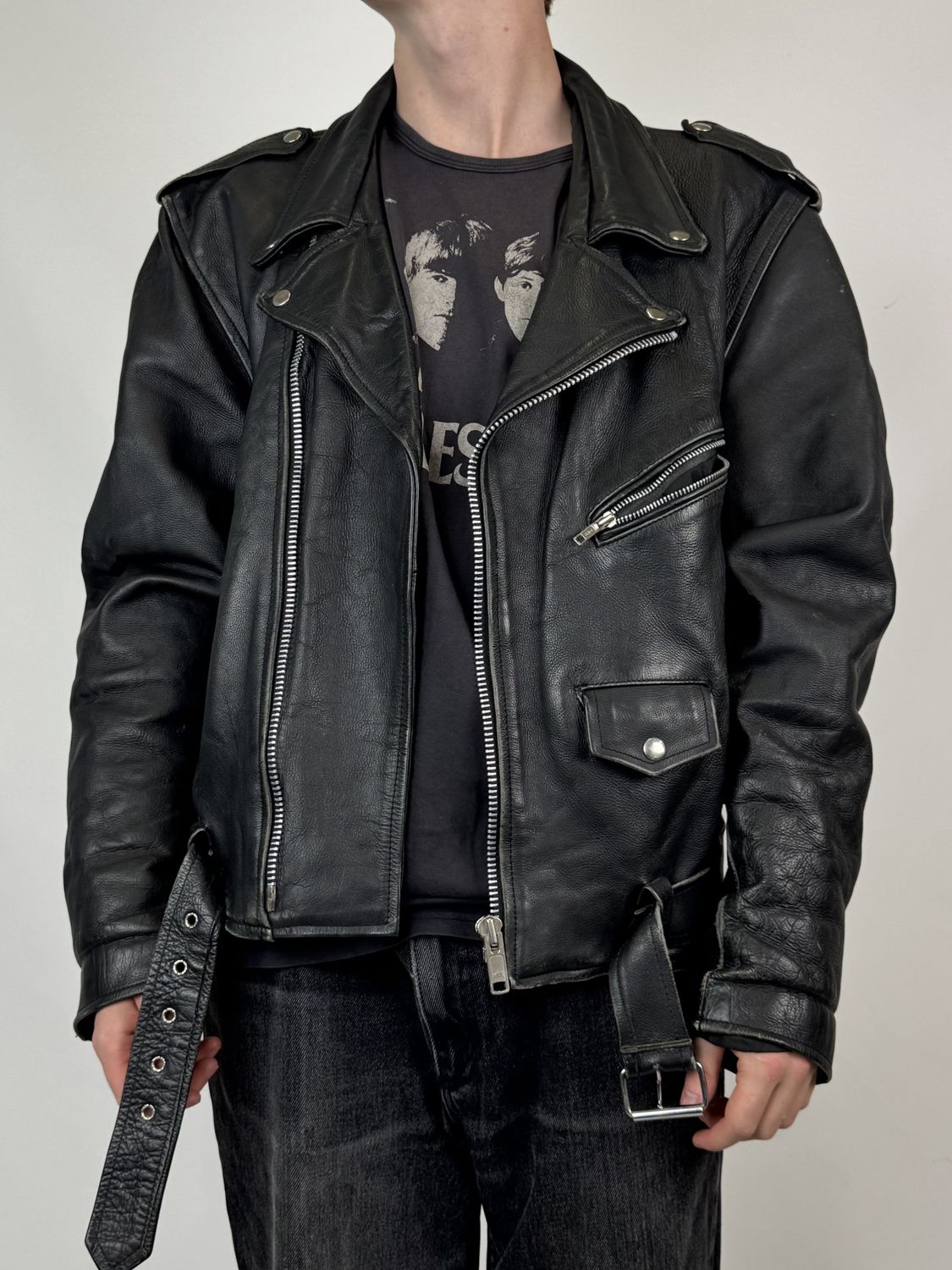 Kurtka Skórzana Ramones (M)