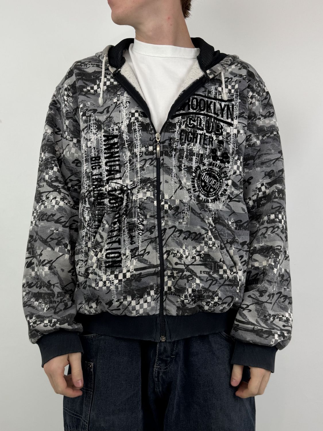 Bluza rozpinana Fullprint (M)