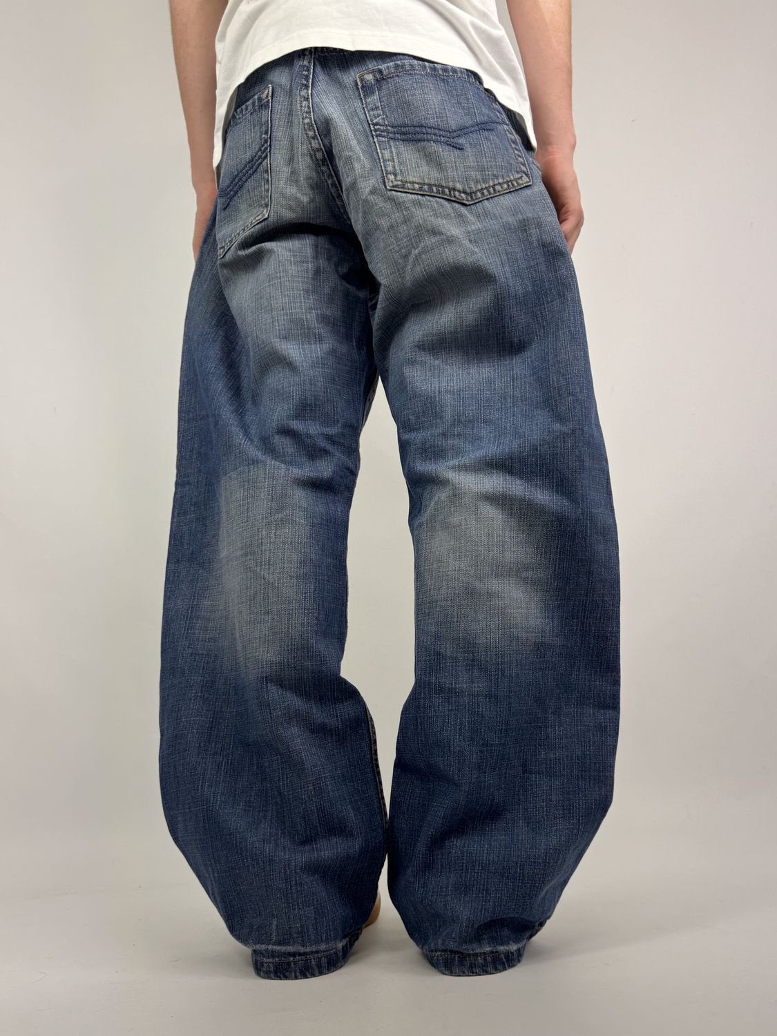 Spodnie Wide Leg Denim (L)