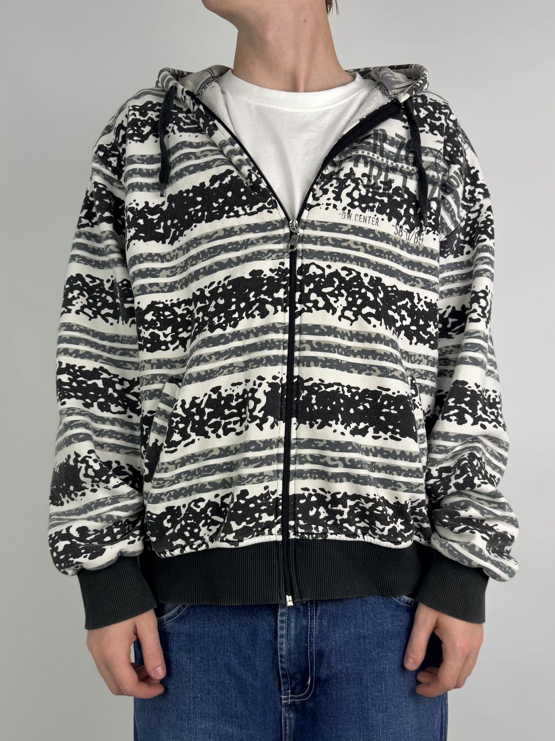 Bluza rozpinana Fullprint (L)