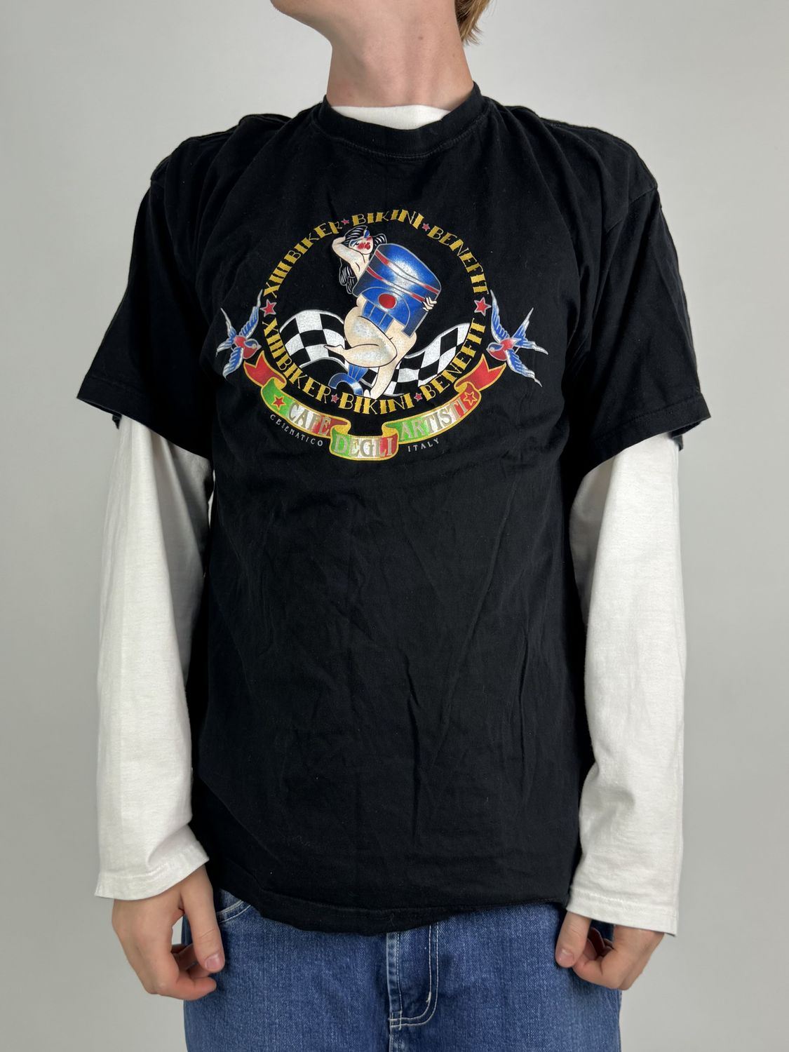 T-shirt &#39;Biker Bikini&#39; (L)