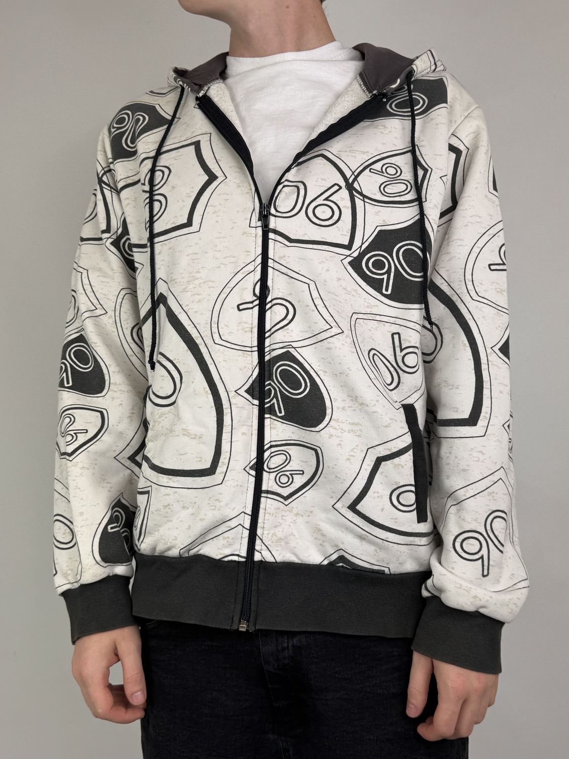 Bluza rozpinana Fullprint (L)