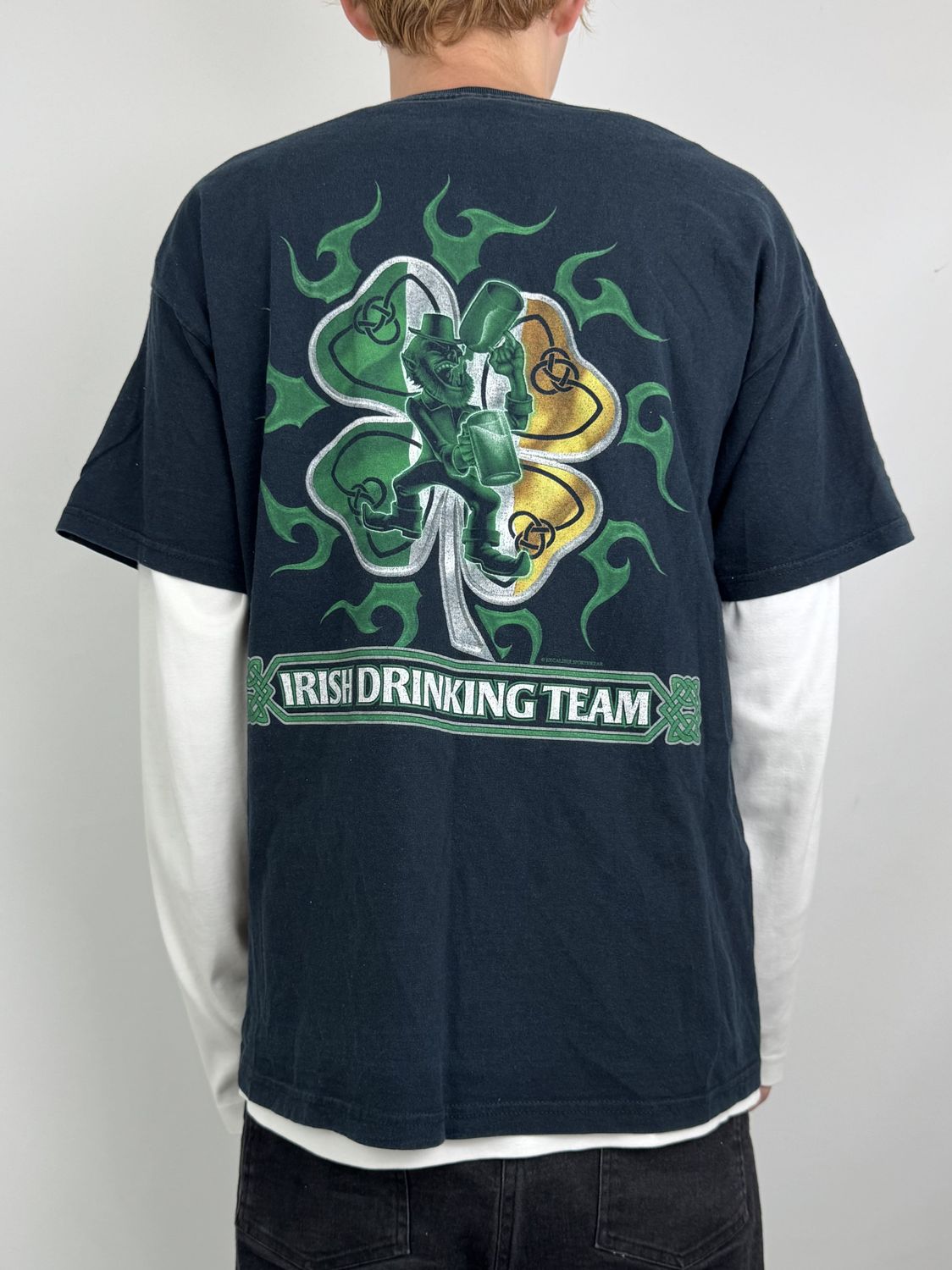 T-shirt &#39;Irish Drinking Team&#39; (L)