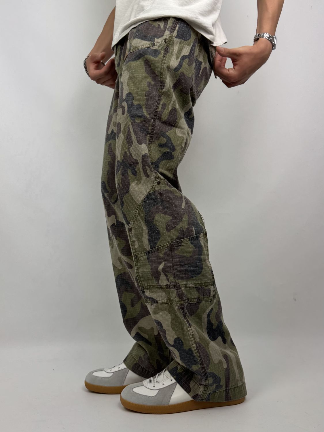 Spodnie Camo Cargo (Damskie XL)
