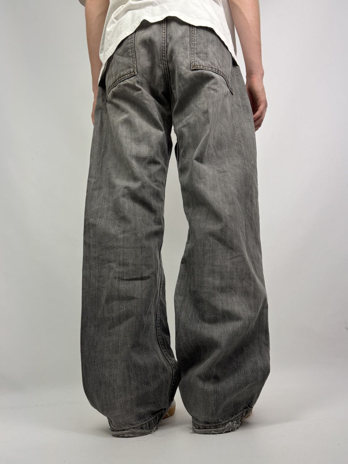 Spodnie Washed Wide Leg (XL)