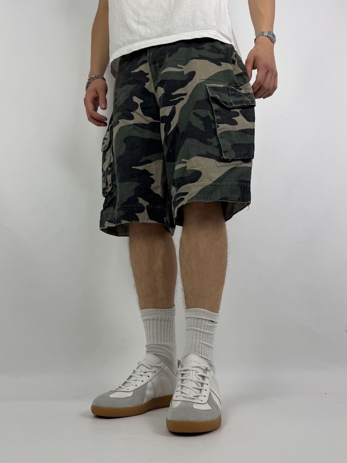 Szorty Cargo Camo (L)