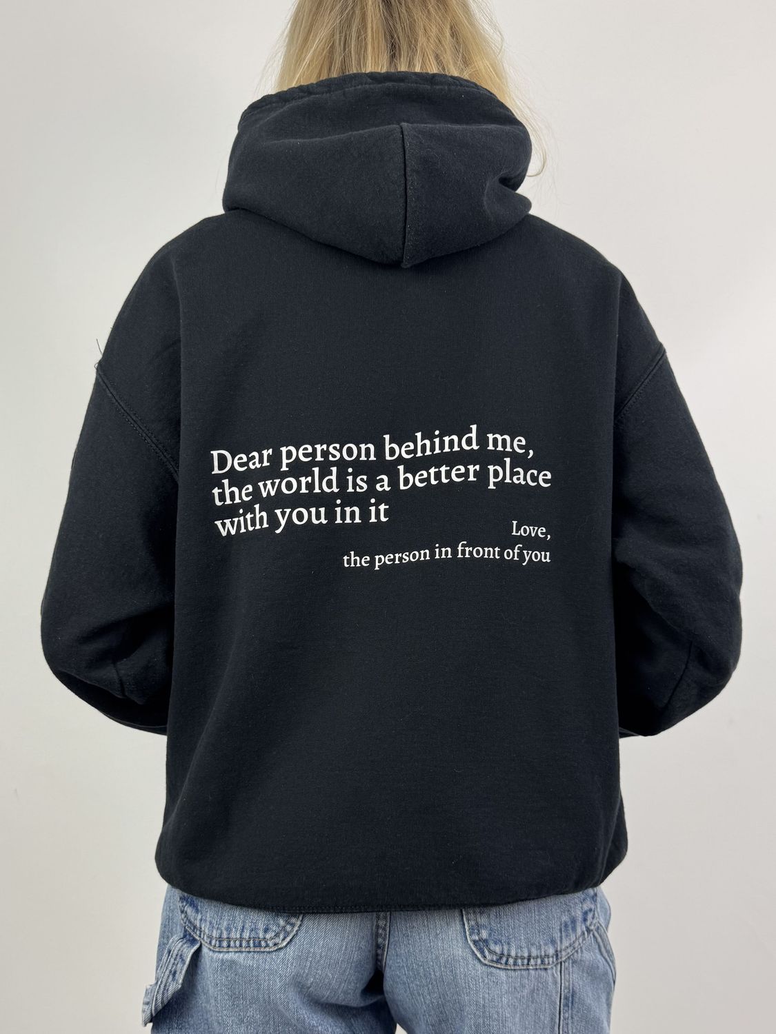 Bluza z kapturem &#39;Behind Me&#39; (M)