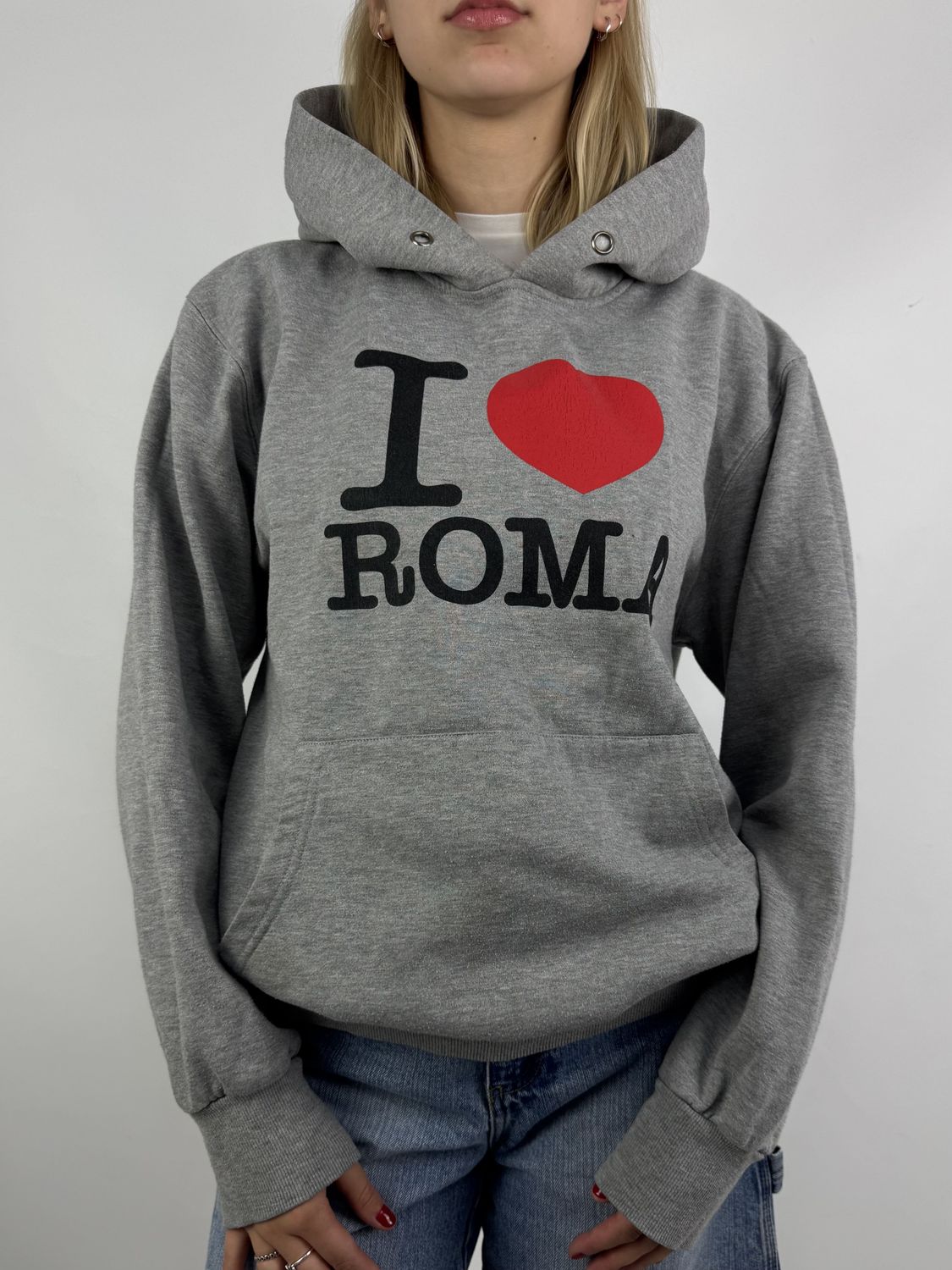 Bluza z kapturem &#39;I Love Roma&#39; (S)