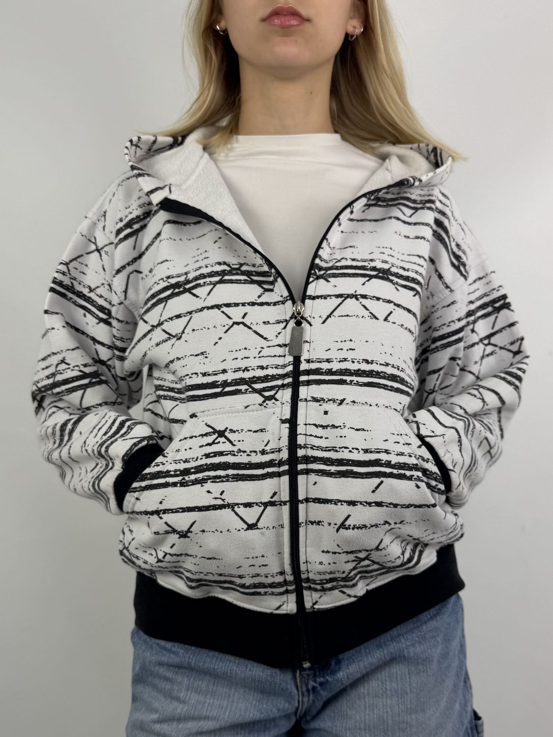 Bluza rozpinana Fullprint (XS)