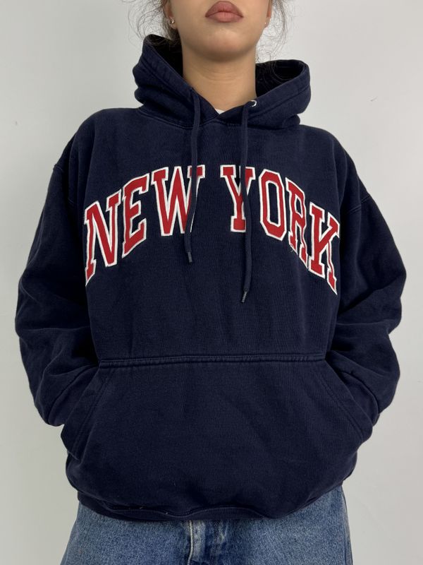 Bluza z kapturem New York (S)
