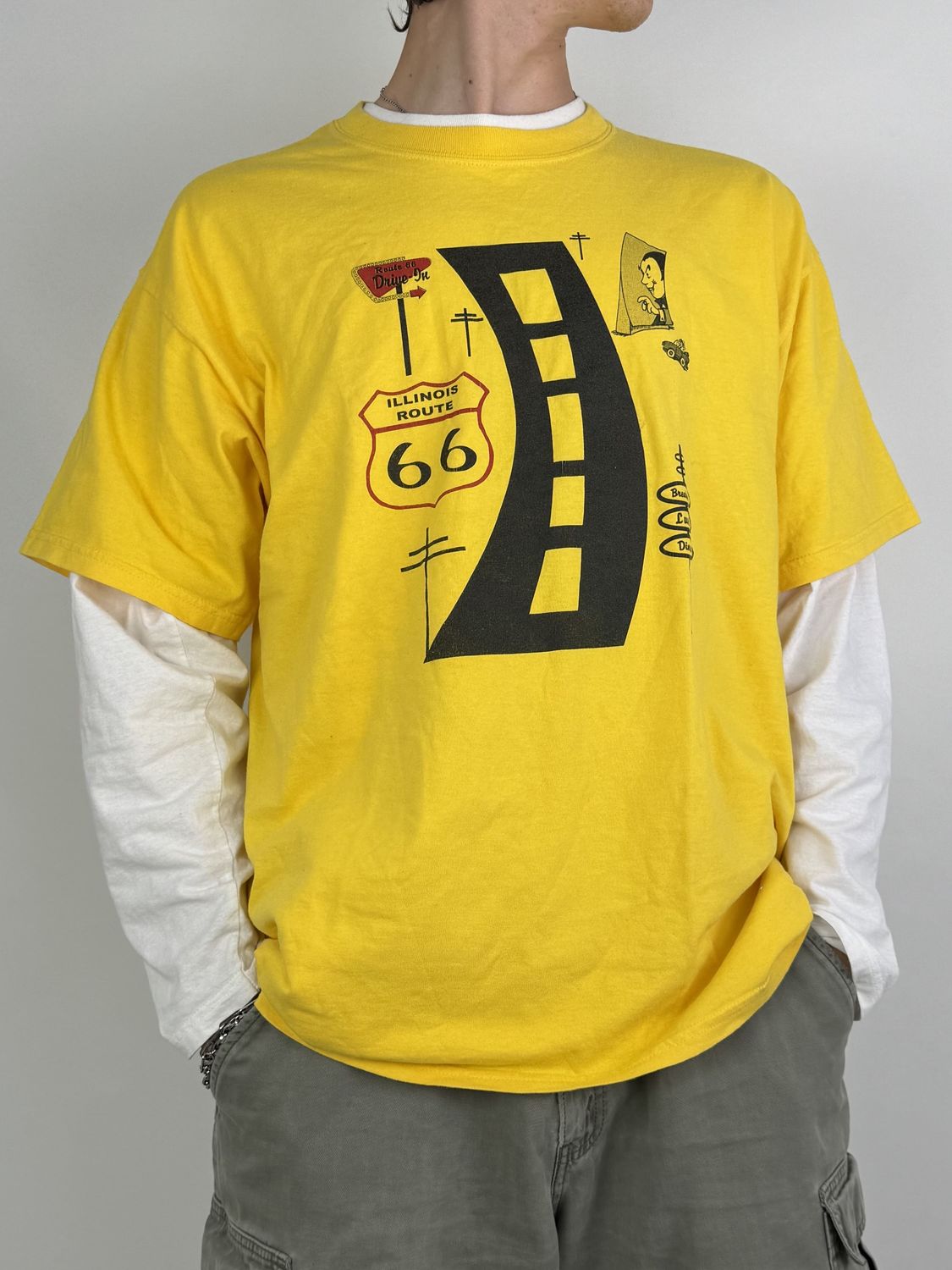 T-shirt &#39;Route 66&#39; (XXL)