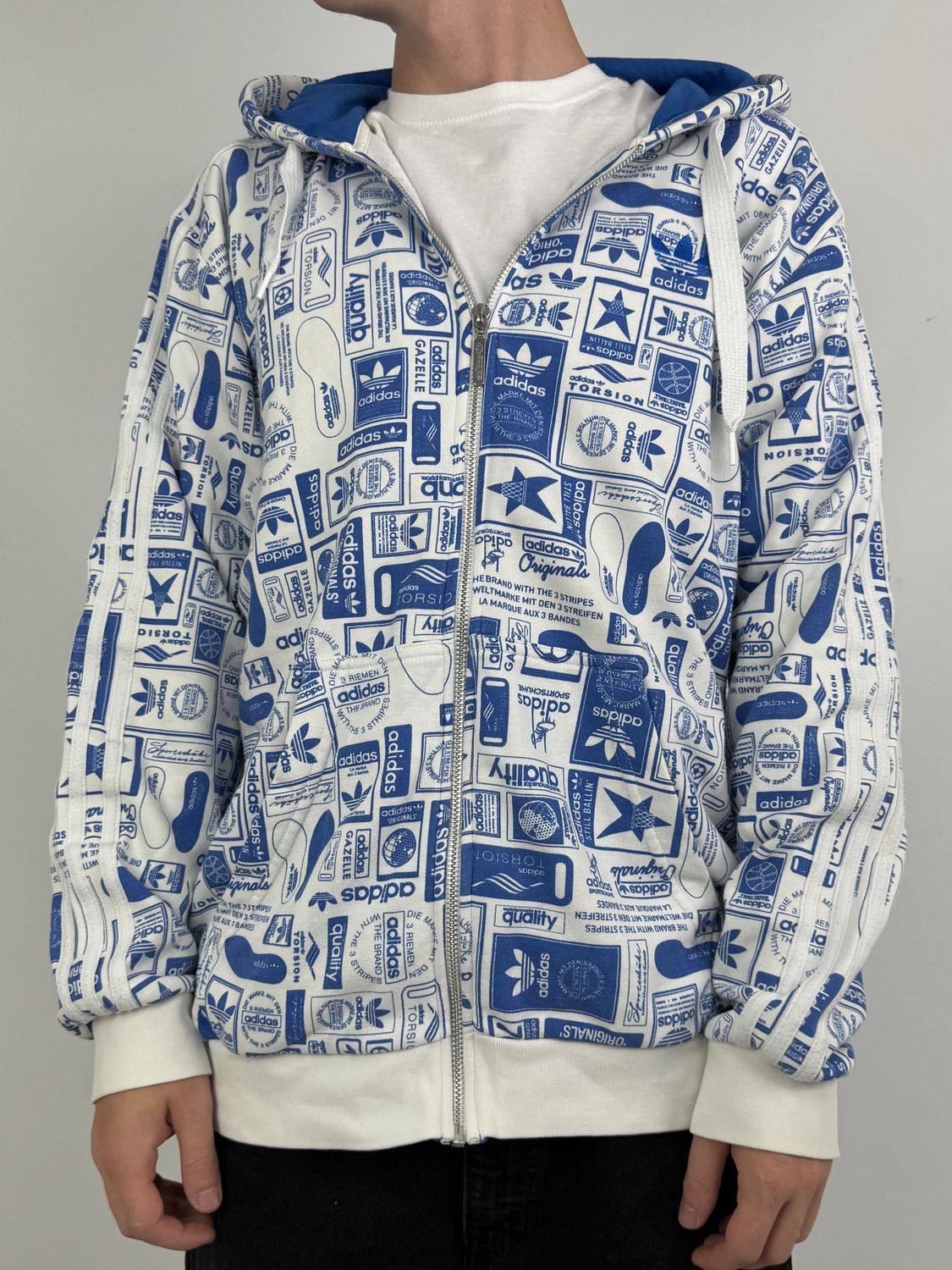 Bluza rozpinana Adidas (L)