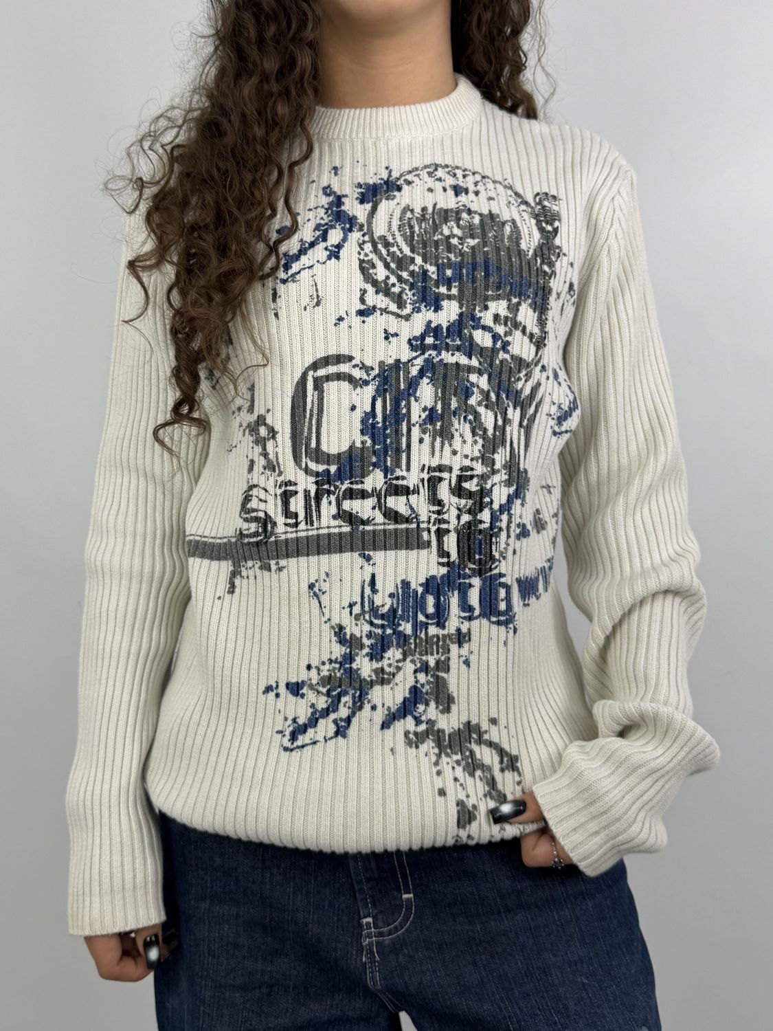 Sweter Y2K (S)