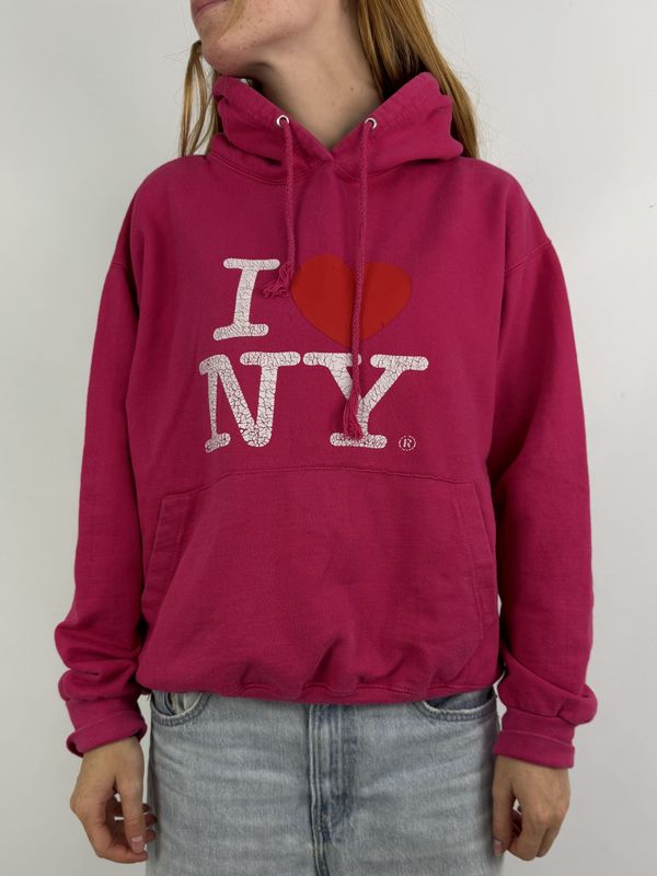 Bluza z kapturem I Love NY (S)