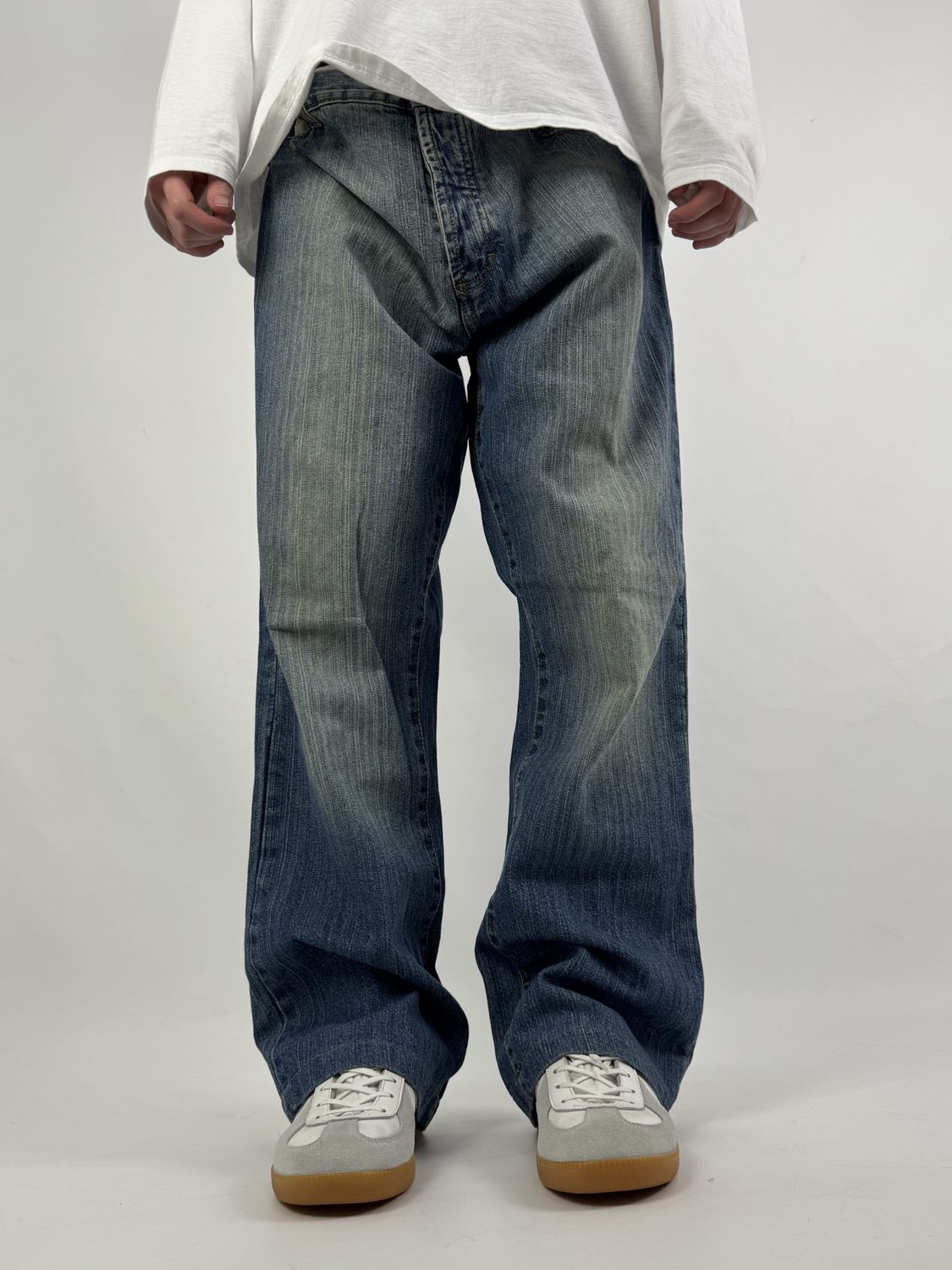 Spodnie Bootcut Denim (XL)