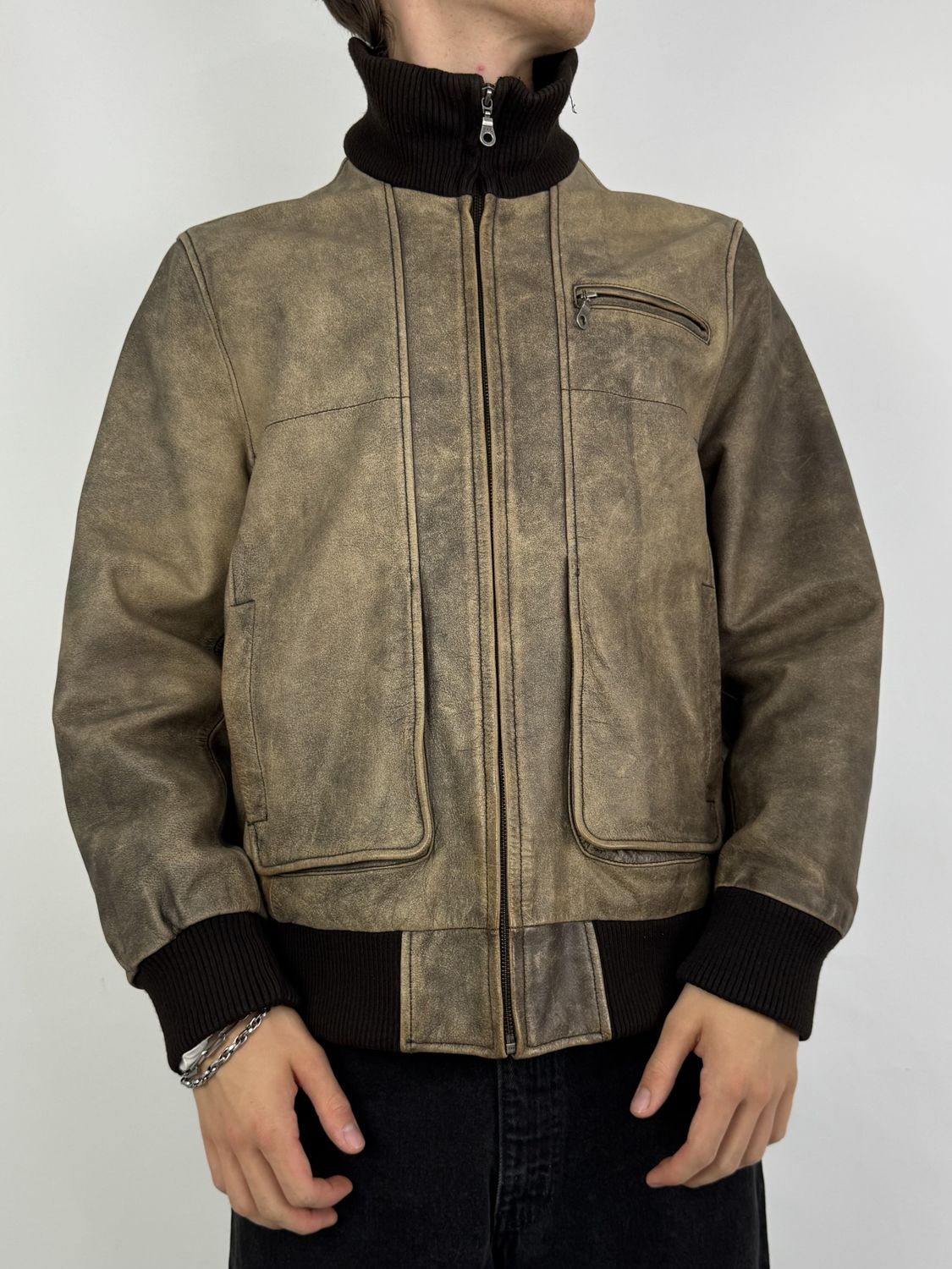 Kurtka Skórzana (XL)