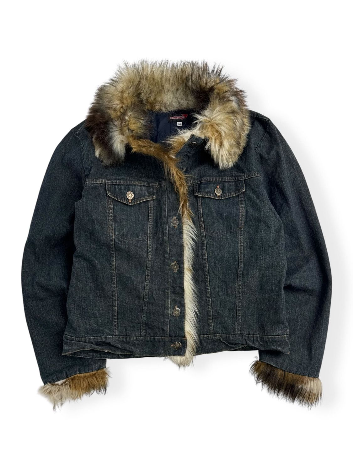 Kurtka Jeansowa Y2K (Damskie S)