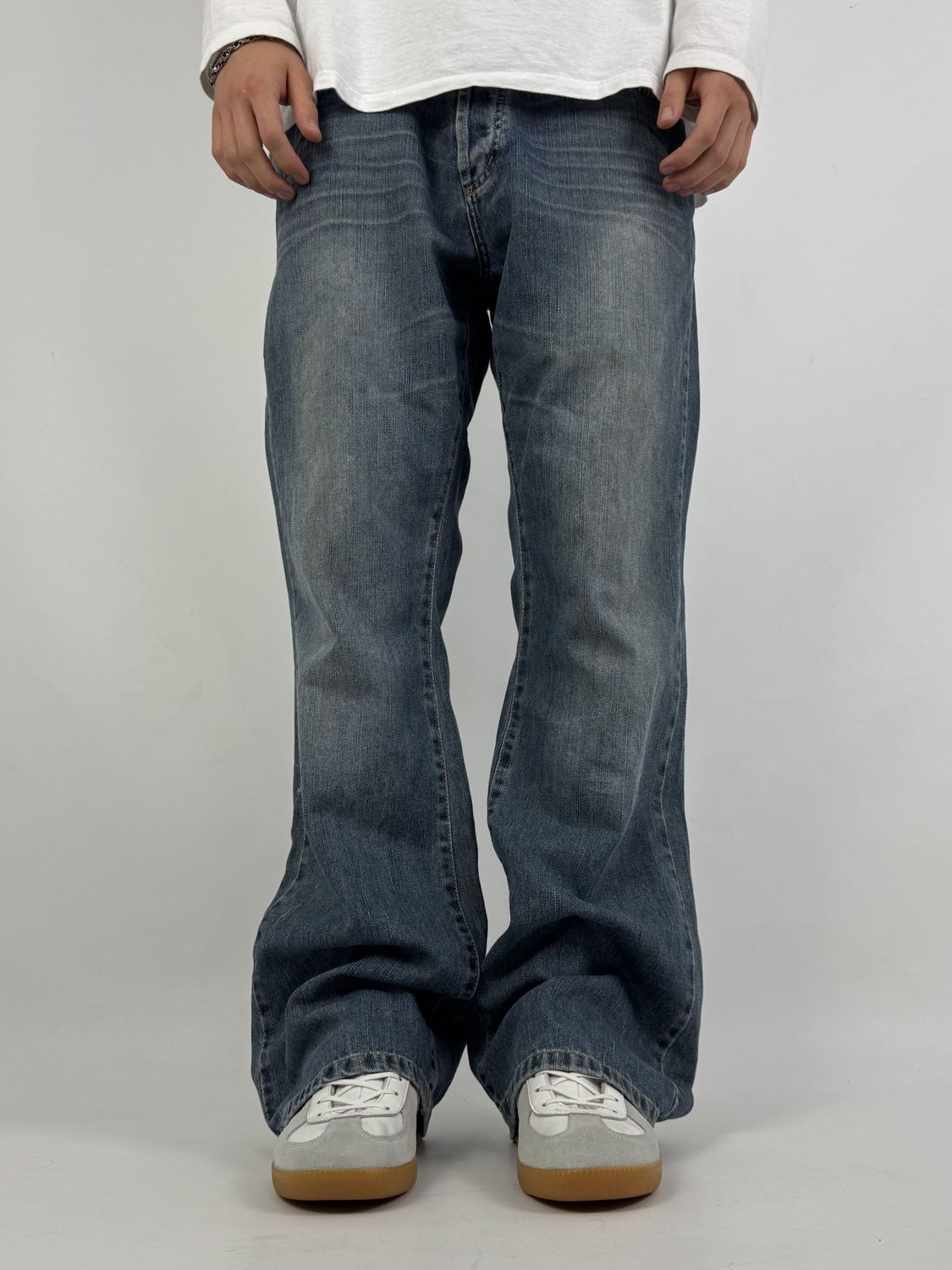 Spodnie Bootcut Denim (XL)
