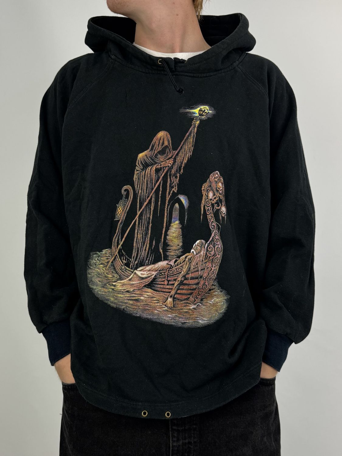 Bluza z kapturem &#39;Death Ship&#39; (S)