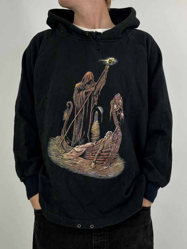 Bluza z kapturem &#39;Death Ship&#39; (S)