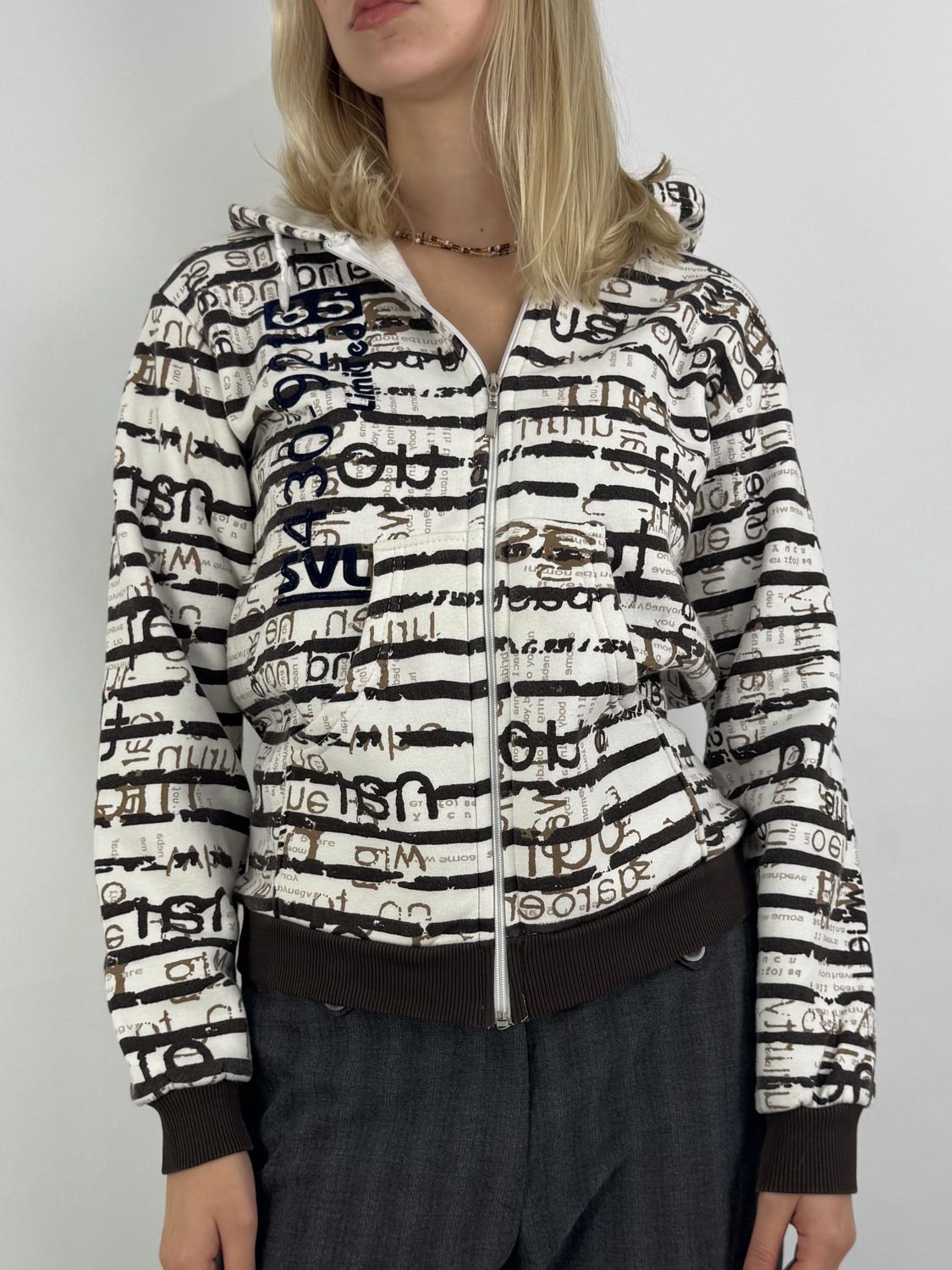 Bluza rozpinana Fullprint (M)