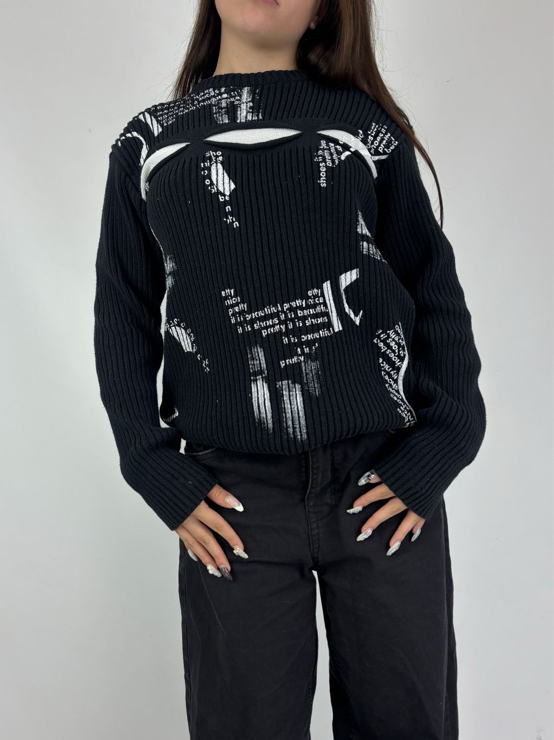 Sweter Y2K (XS)