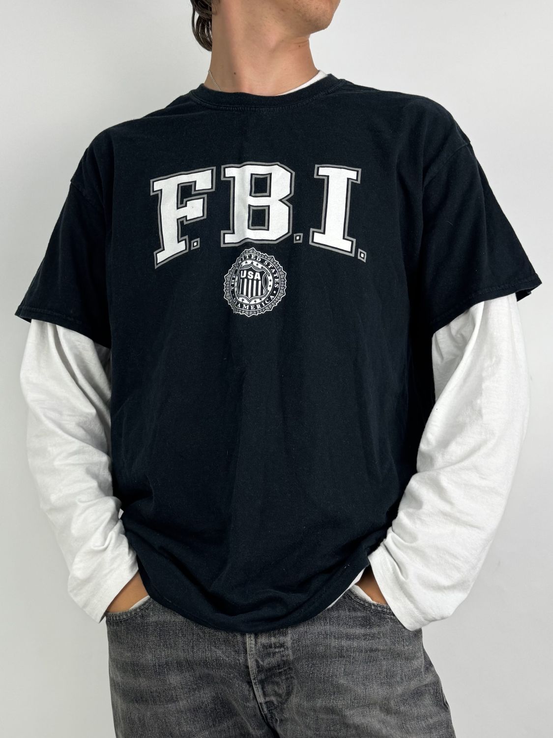 T-shirt F.B.I (XL)