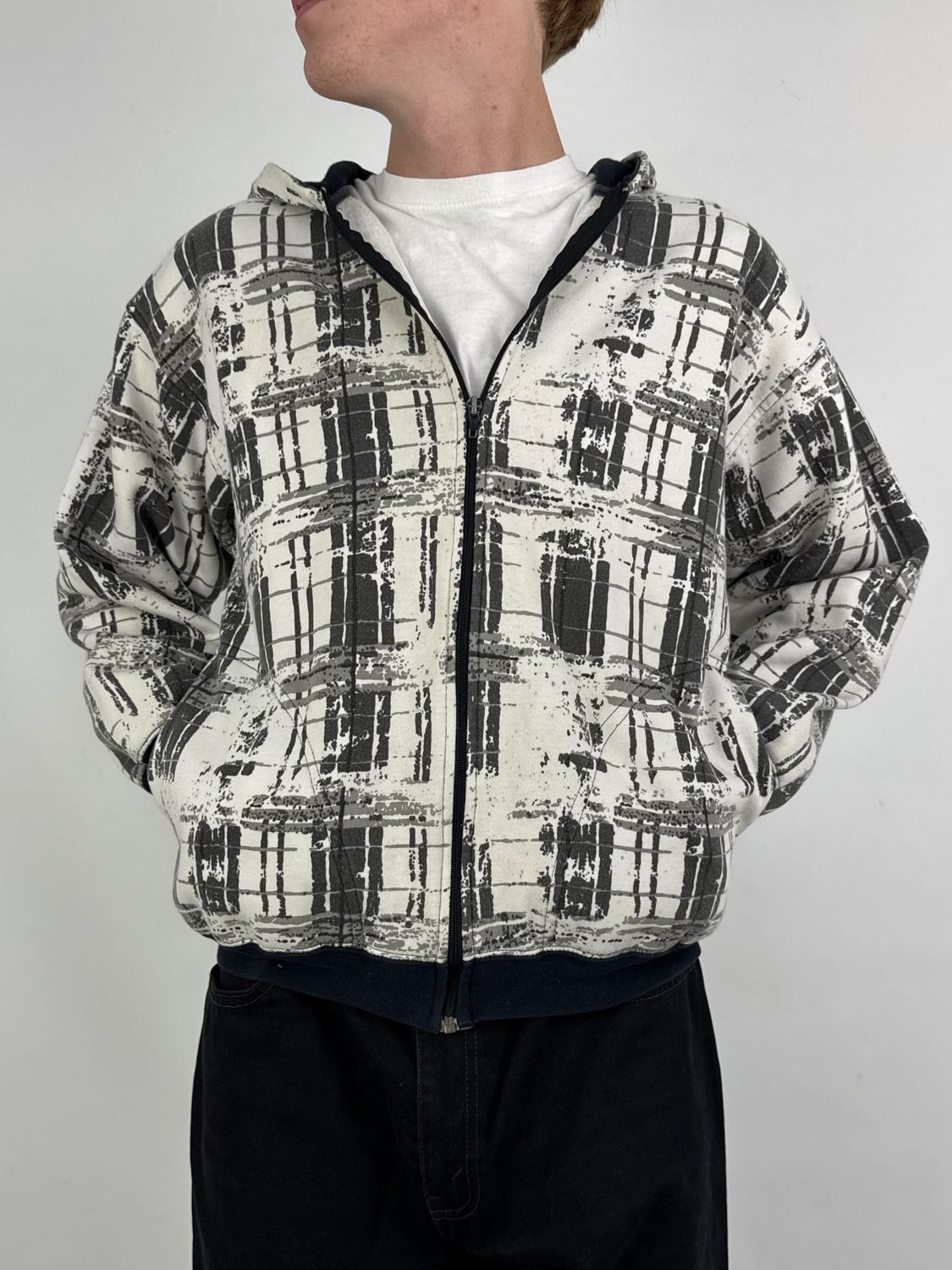 Bluza rozpinana Fullprint (S)