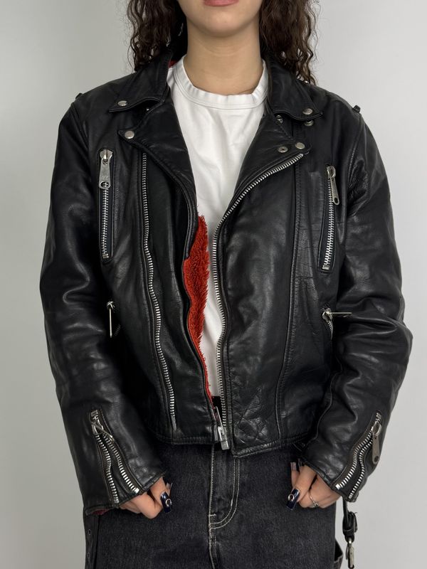 Kurtka Skórzana Ramones (XS)