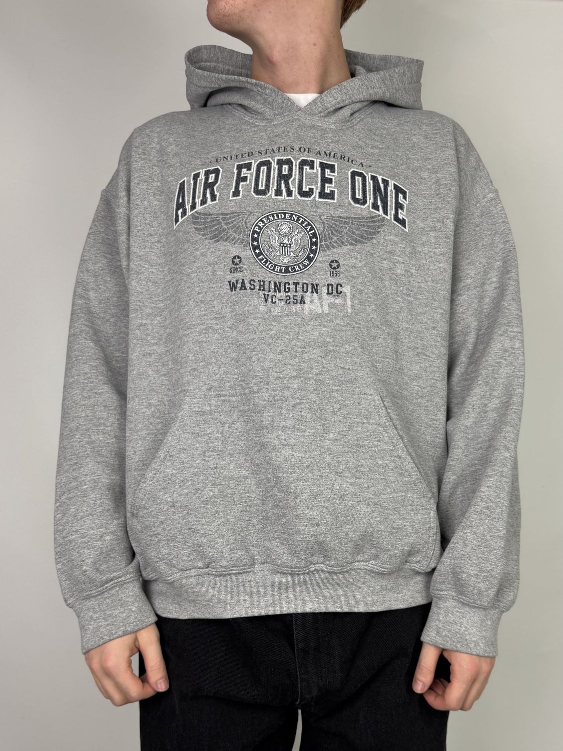 Bluza z kapturem Air Force One (L)