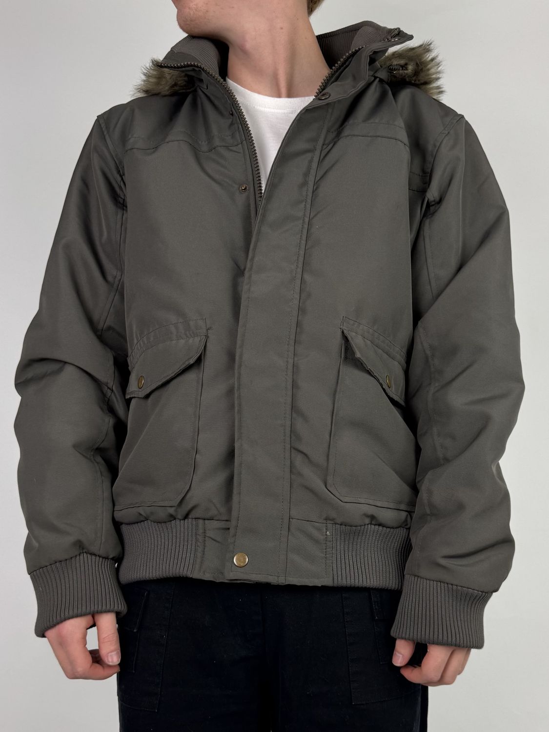 Kurtka Puchowa Futerko (M)