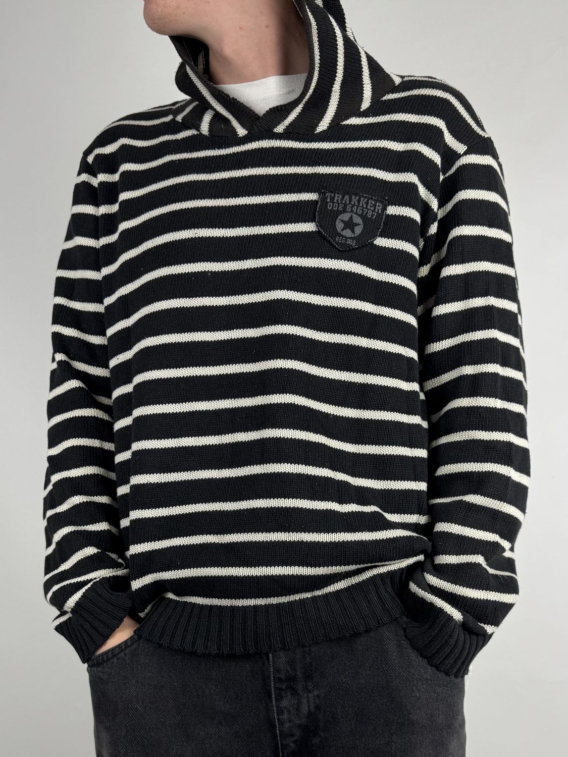 Sweter z kapturem Y2K (M)