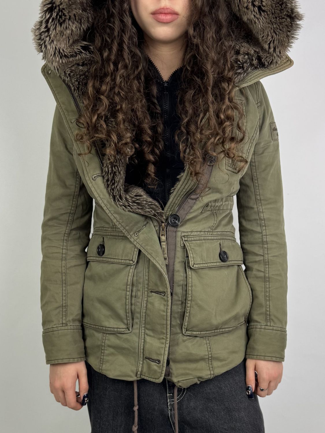 Kurtka Abercombie &amp; Fitch (Damskie XS)